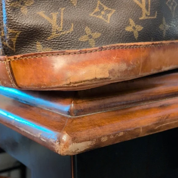 Louis Vuitton Brown Monogram Briefcase - Picture 4 of 7
